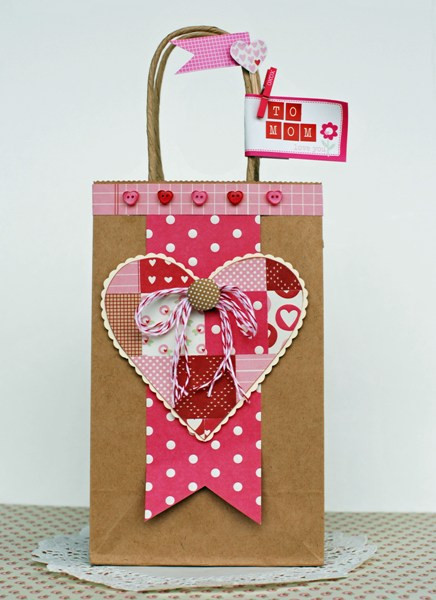 Valentine Day Gift Bags Ideas
 My Scrappy Life January 2012