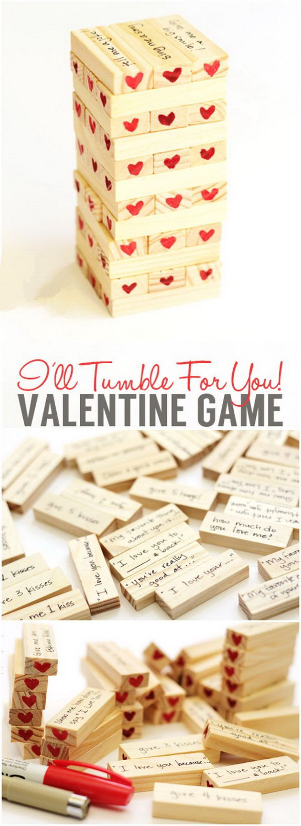Valentine Day Gift For Husband Ideas
 Valentine’s Day Hearty Tumble Game Another fun t idea