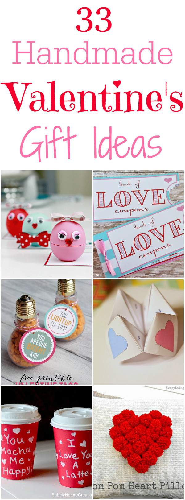 Valentine Day Handmade Gift Ideas
 33 Handmade Valentines Gift Ideas Mom 4 Real