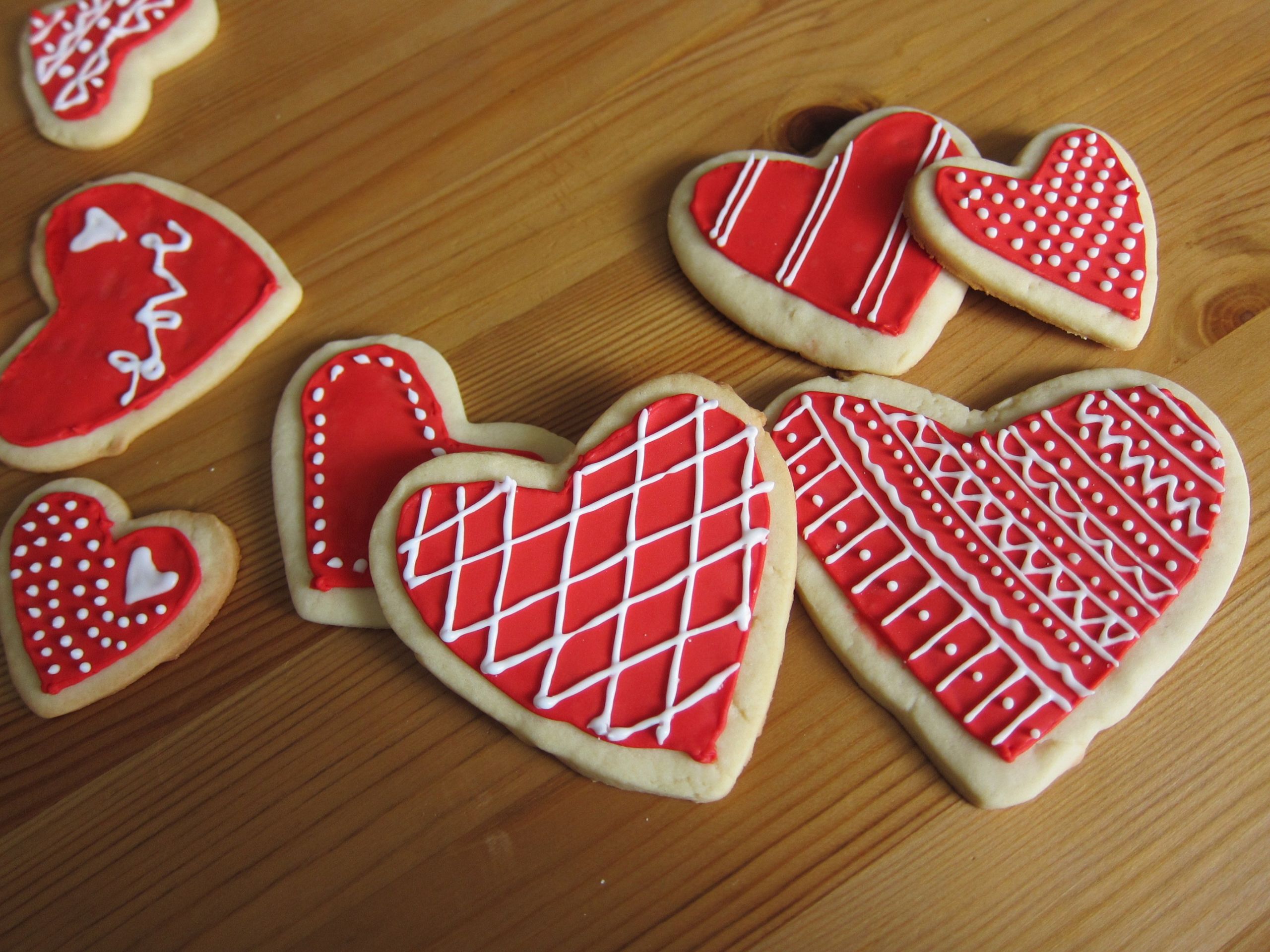 Valentine Day Sugar Cookies
 Happy Valentine’s Day Sugar Cookies