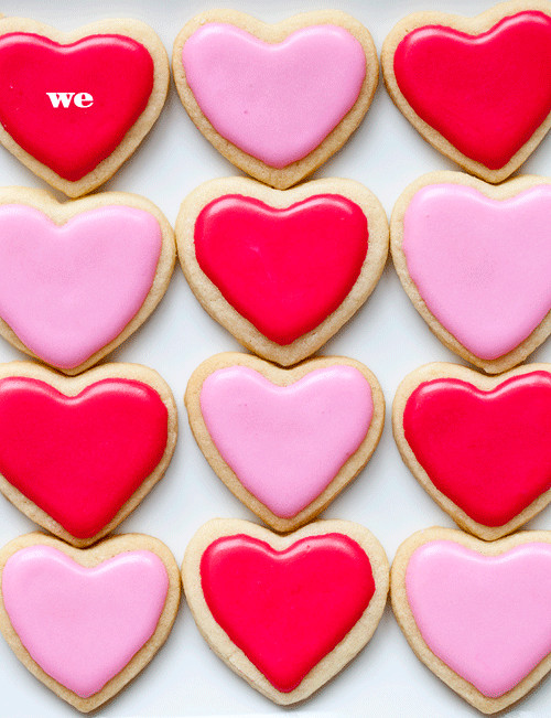 Valentine Day Sugar Cookies
 Sweet on Sugar Cookies plus Valentines Day Hearts