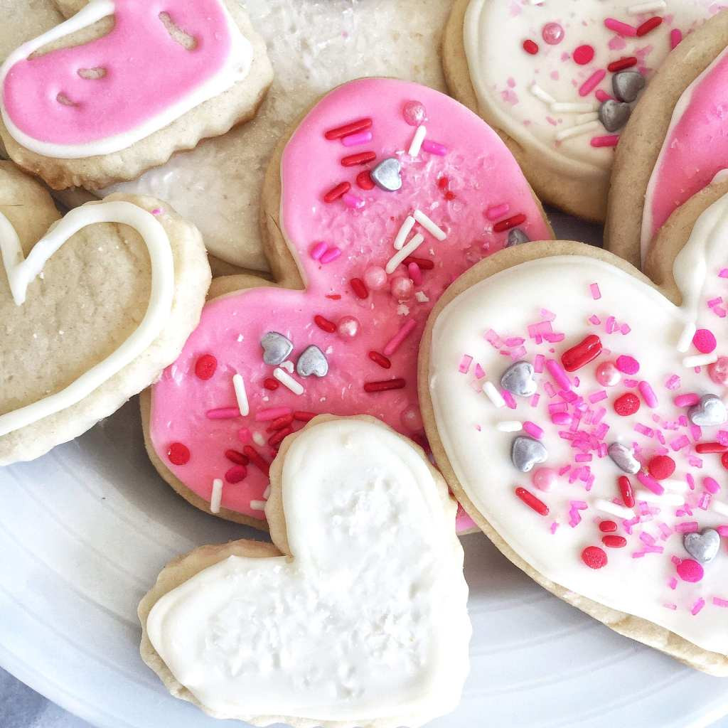 Valentine Day Sugar Cookies
 Valentine s Day Sugar Cookies the Love