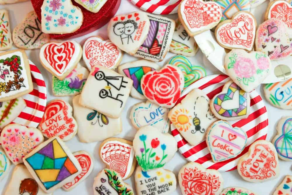 Valentine Day Sugar Cookies
 Valentine s Day Sugar Cookies