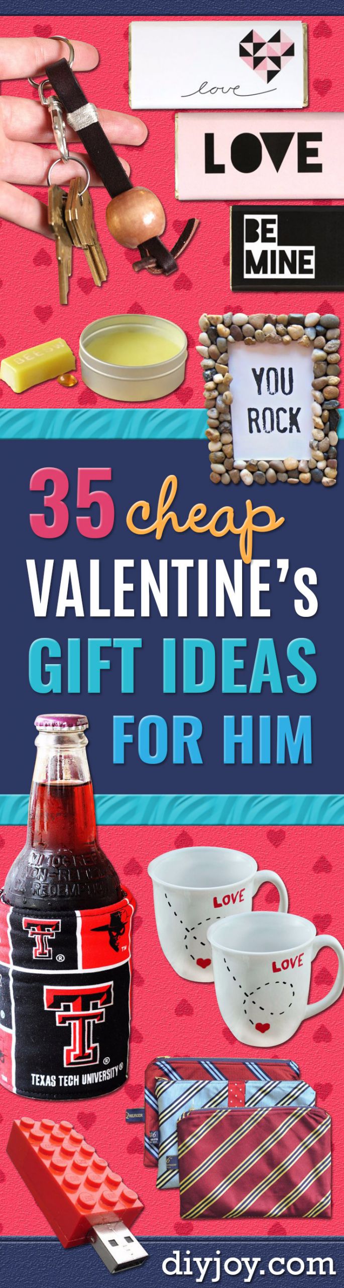 Valentine For Him Gift Ideas
 35 Cheap Valentine s Gift Ideas for Him