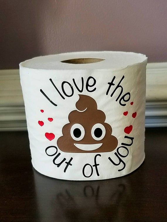 Valentine Gag Gift Ideas
 Valentine s Toilet Paper Funny Valentine s Gift I