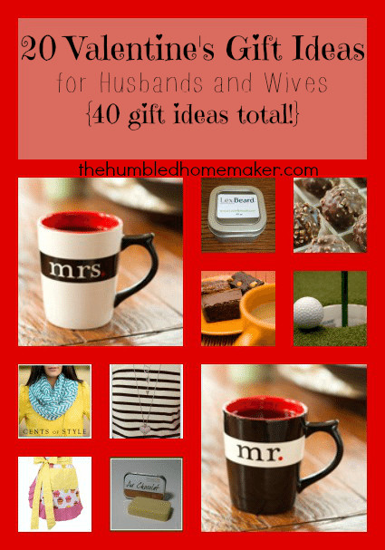 Valentine Gift For Husband Ideas
 20 Valentine s Day Gift Ideas for Husbands and Wives 40