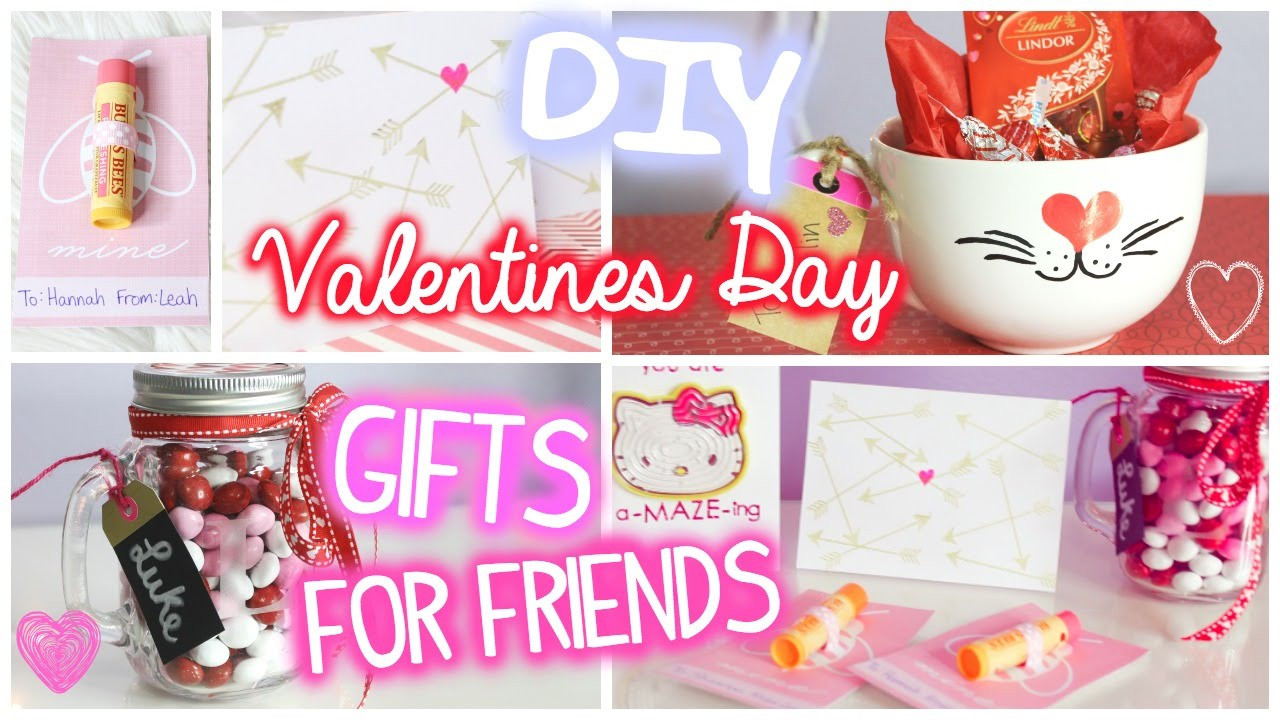 Valentine Gift Ideas For A Male Friend
 Valentines Day Gifts for Friends 5 DIY Ideas
