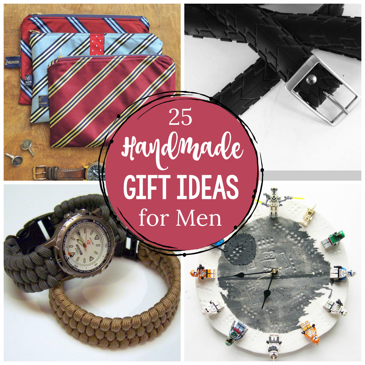 Valentine Gift Ideas For A Male Friend
 25 Great Handmade Gifts for Men Crazy Little Projects