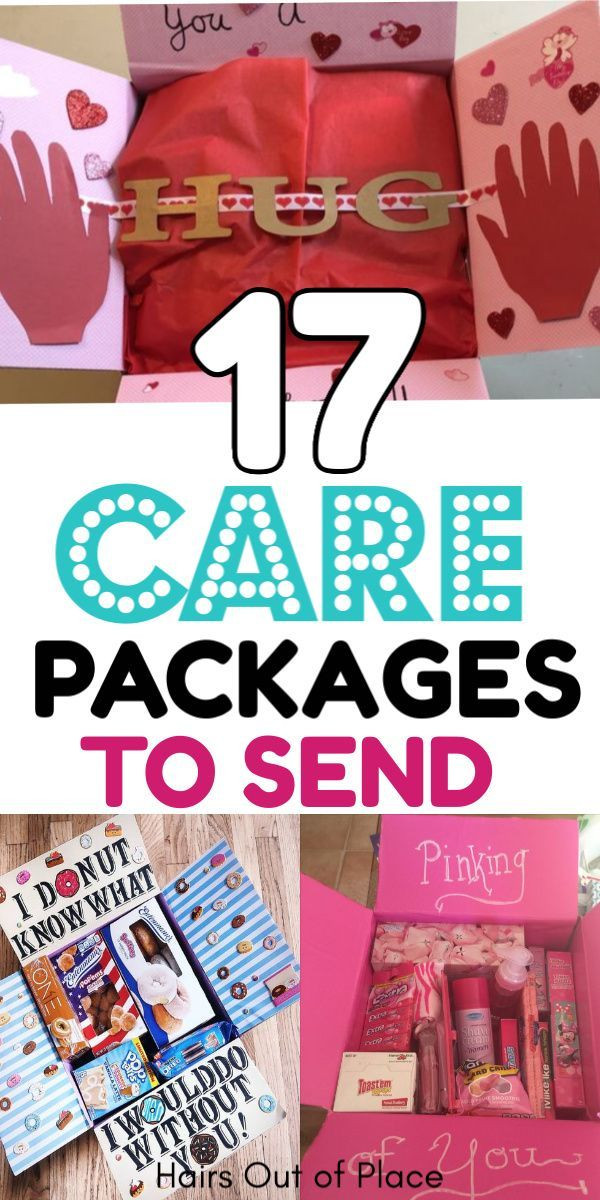 Valentine Gift Ideas For College Daughter
 17 Care Package for College Students