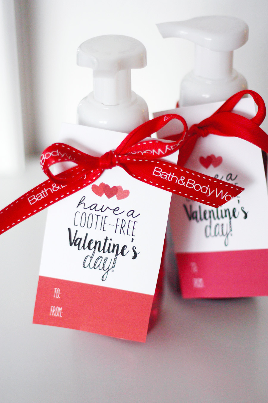 Valentine Gift Ideas For Coworkers
 Valentine s Day Cootie Free Tags Eighteen25