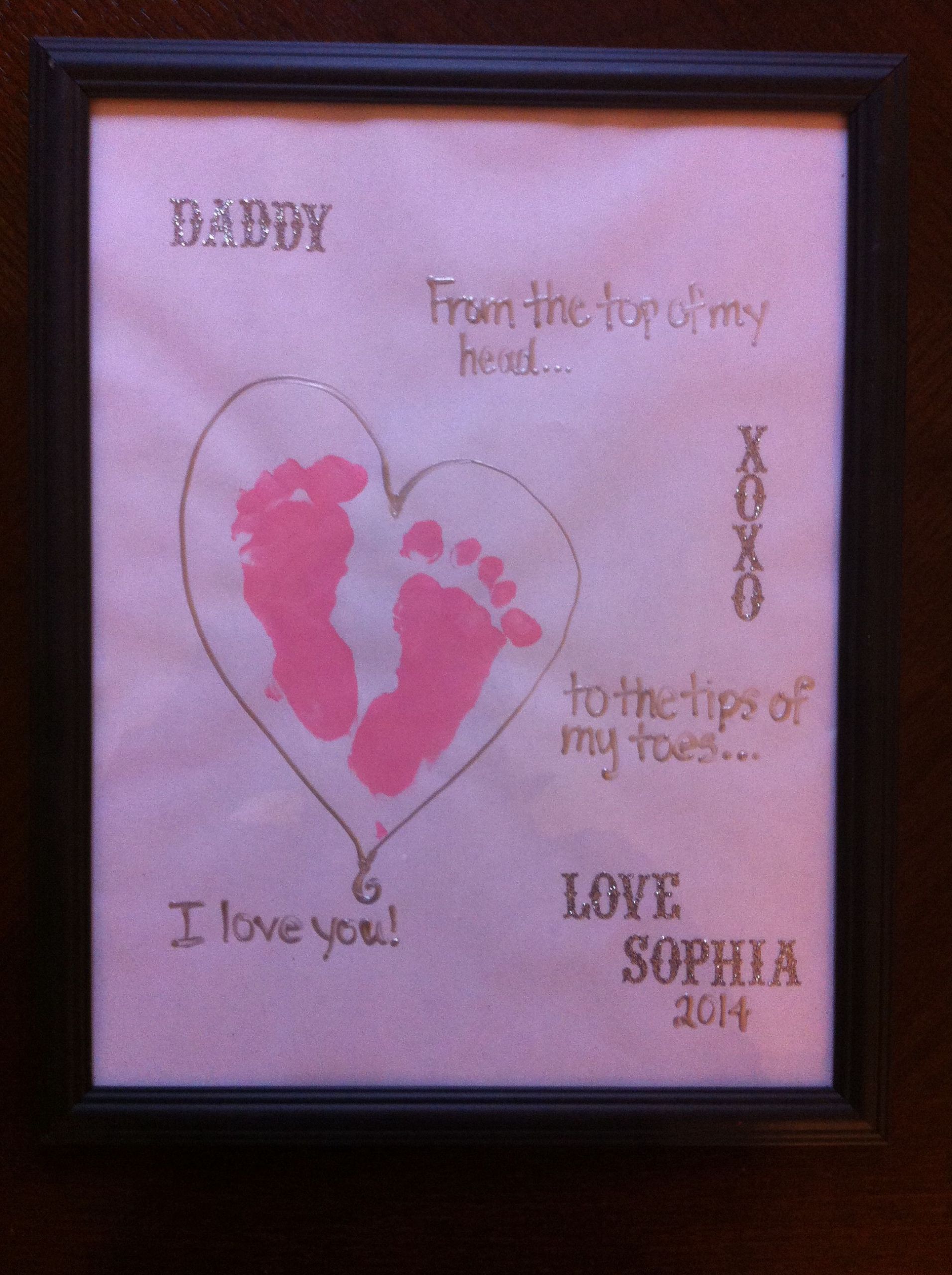 Valentine Gift Ideas For Daughters
 Valentines day t idea made this for my husband from