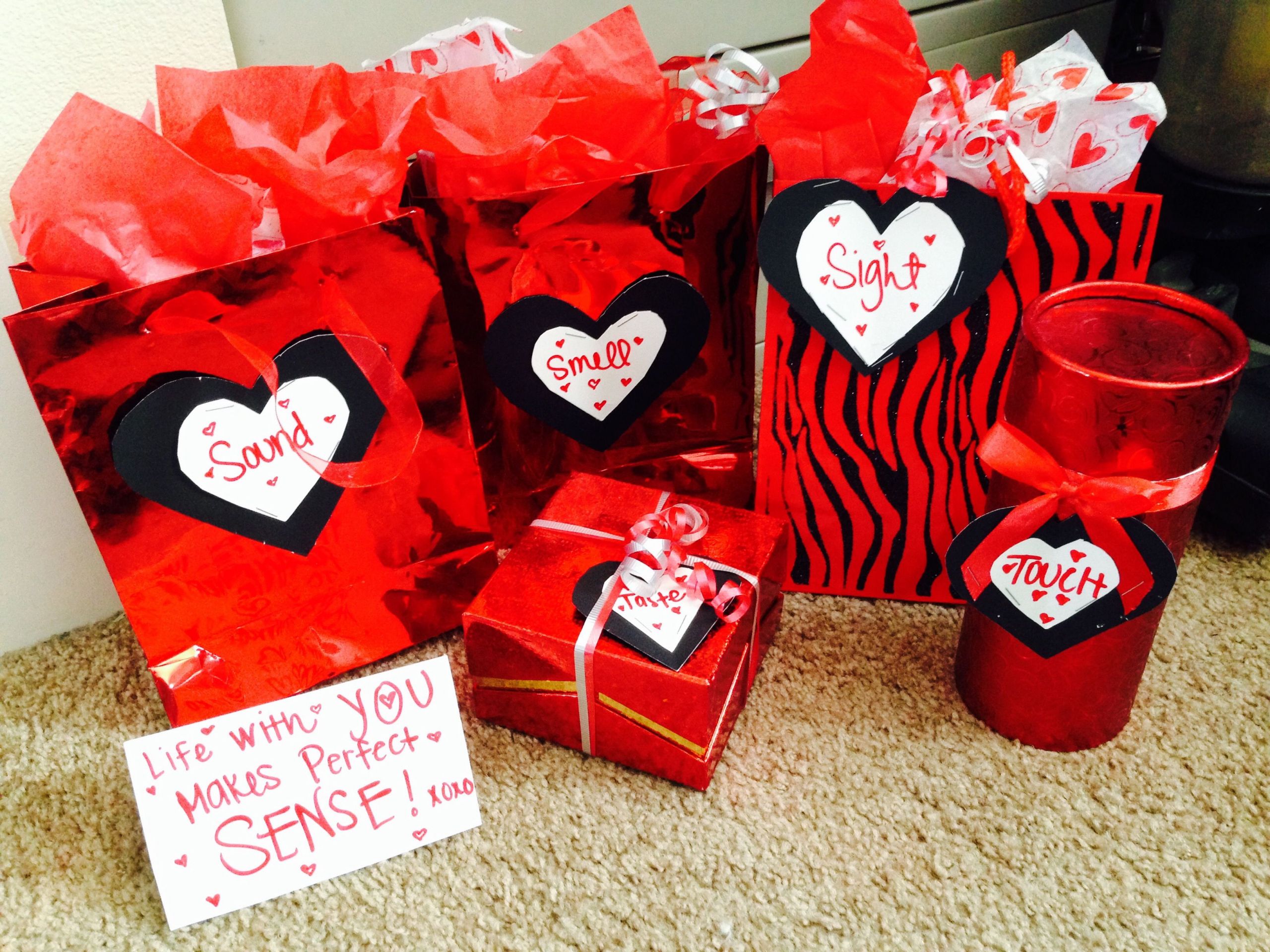 Valentine Gift Ideas For Him Pinterest
 Senses t for him Anniversary Valentine s Day