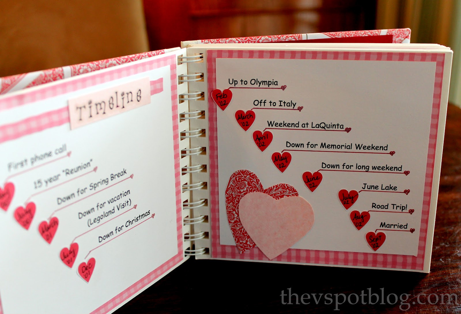 Valentine Gift Ideas For Husband Homemade
 Handmade Valentine s Gift a relationship timeline