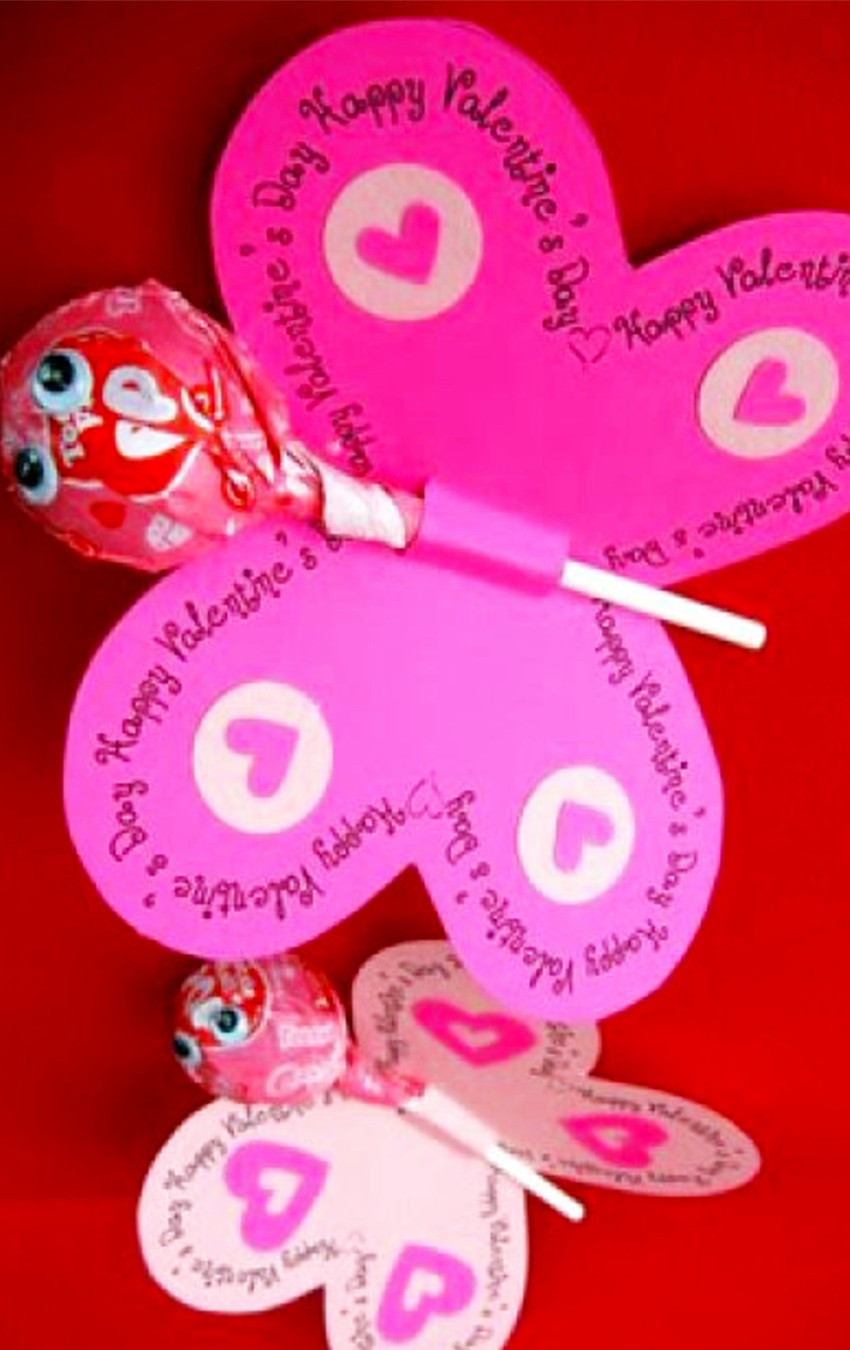 Valentine Gift Ideas For School
 DIY School Valentine Cards for Classmates and Teachers