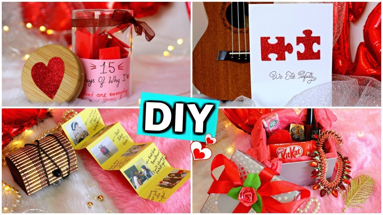 Valentine Gift Ideas Pinterest
 DIY Last Minute Valentine s Day Gift Ideas for him her