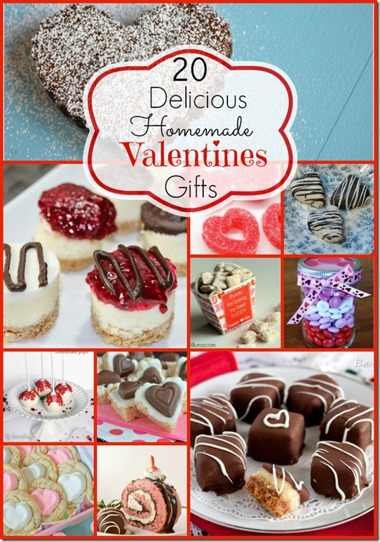 Valentine Gift Ideas Pinterest
 20 Homemade Edible Valentine s Day Gift Ideas