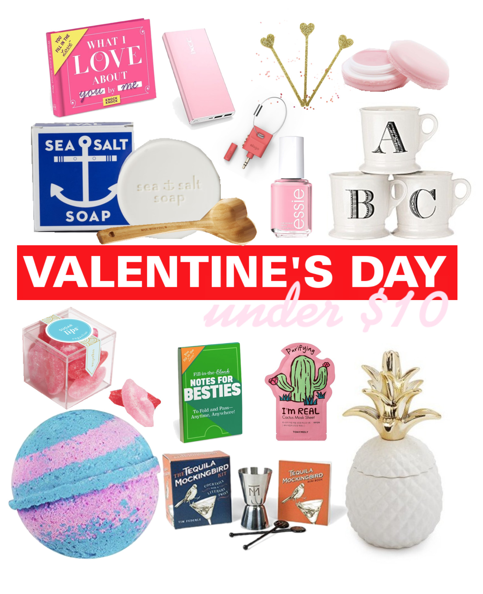 Valentine Gift Ideas Under $10
 Valentine s Day Gift List Under $10 muniKait