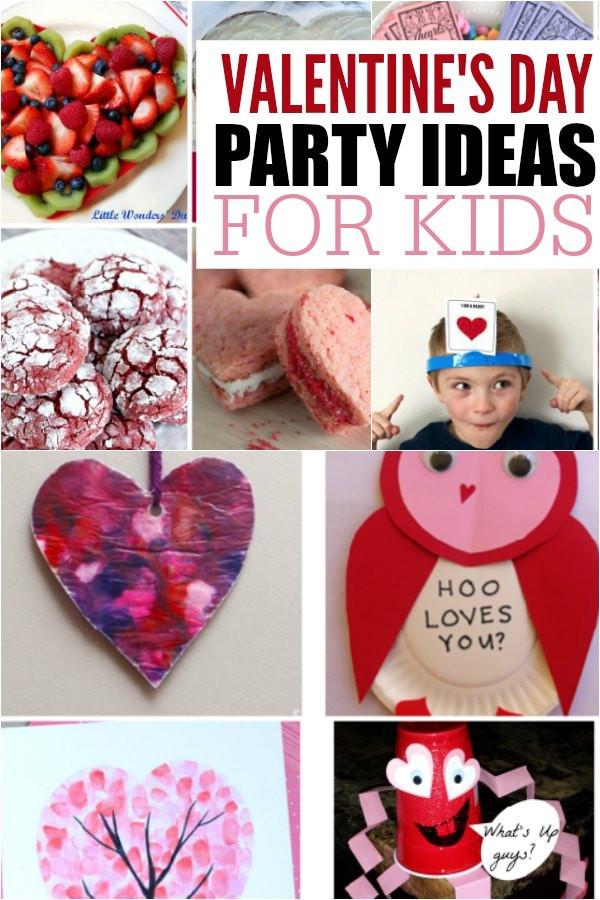 Valentine Party Ideas For Kids
 20 Valentines Day Party Ideas for Kids e Crazy Mom