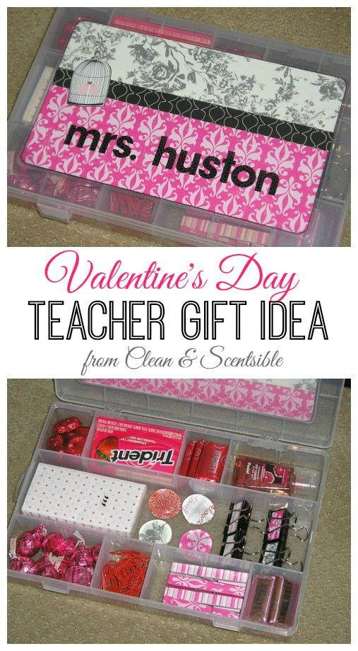 Valentine School Gift Ideas
 Valentine s Day Teacher Gift Clean and Scentsible