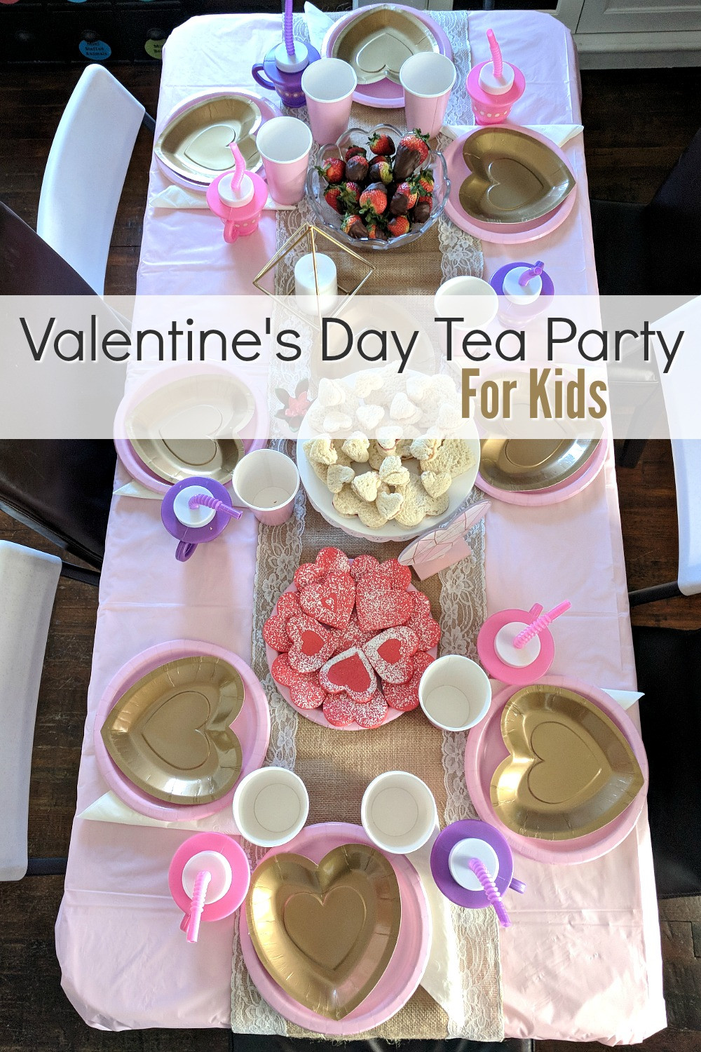 Valentine Tea Party Ideas
 Shambray Valentine s Day Tea Party for Kids