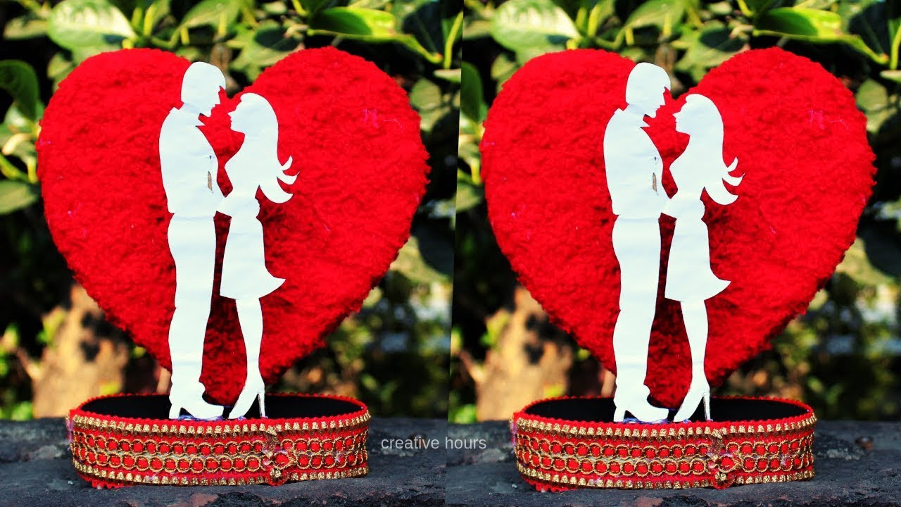 Valentine'S Day 2020 Gift Ideas
 DIY Heart Showpiece Valentines Day t ideas 2020