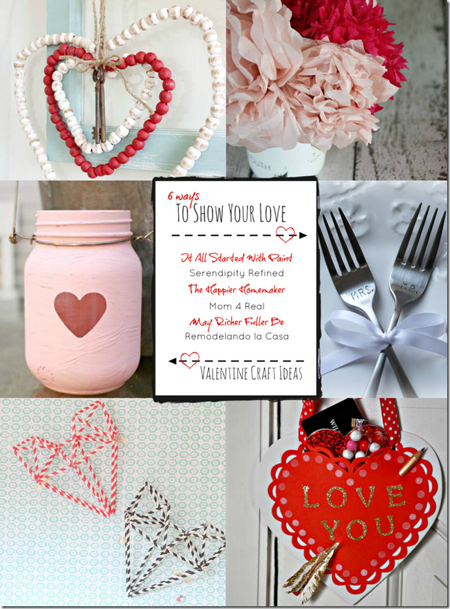 Valentine'S Day Craft Gift Ideas
 Valentine Craft Ideas