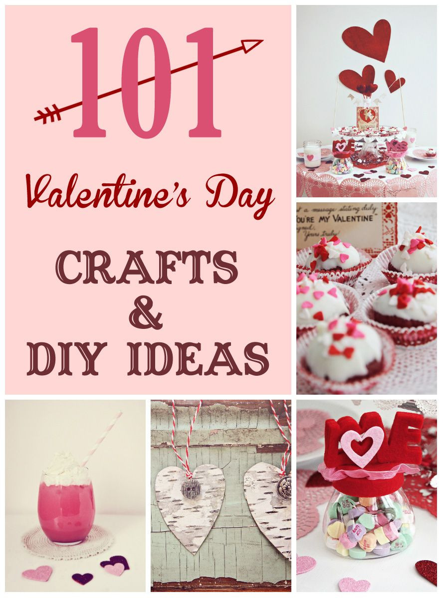 Valentine'S Day Craft Gift Ideas
 101 Valentine s Day Crafts and DIY Ideas