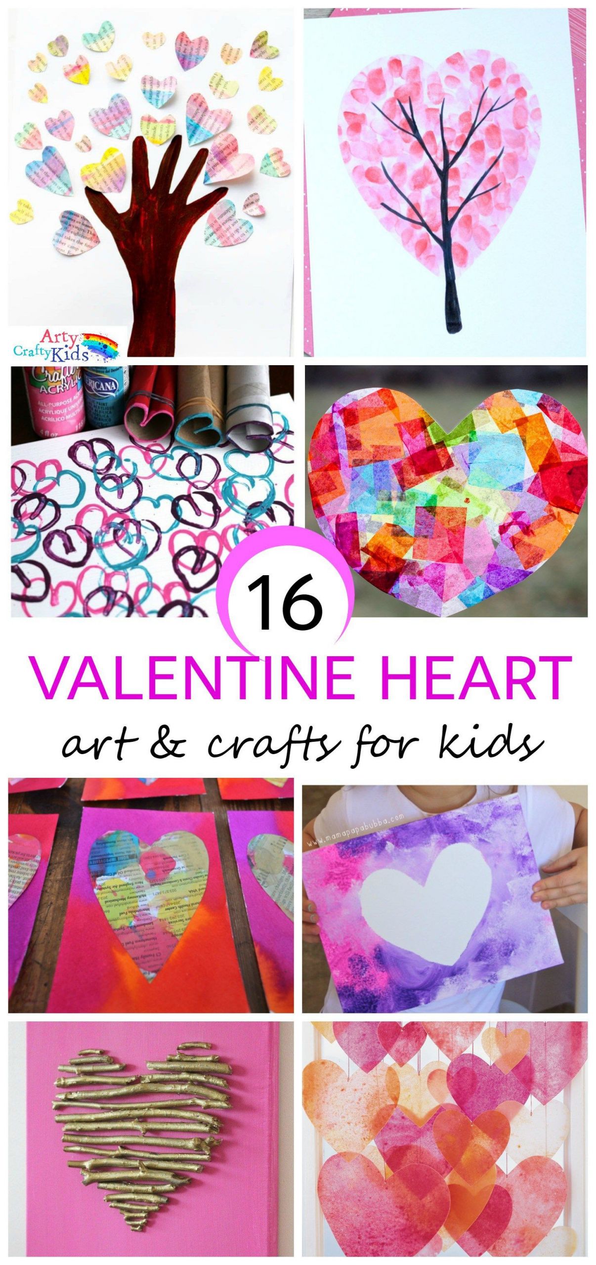 Valentine'S Day Craft Ideas For Toddlers
 16 Kids Valentine Heart Craft Ideas