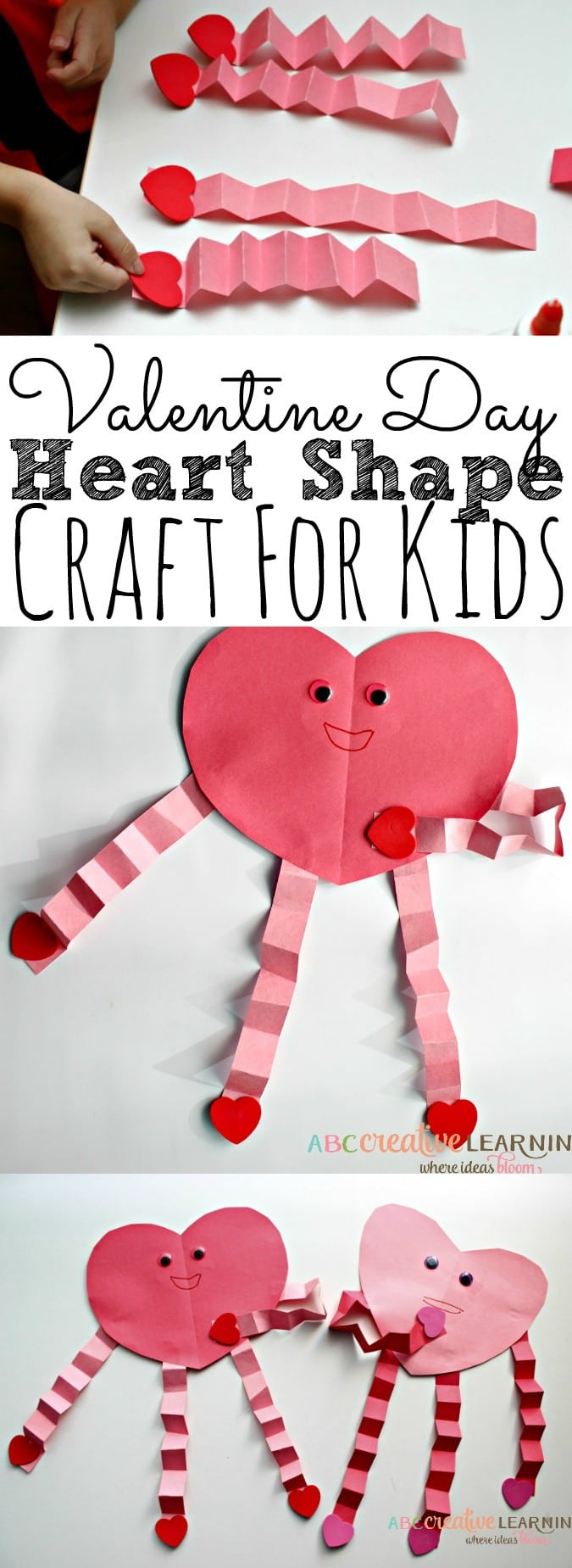 Valentine'S Day Craft Ideas For Toddlers
 Easy and Cute Valentine s Day Heart Craft For Kids