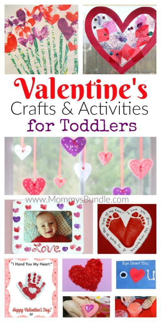 Valentine'S Day Craft Ideas For Toddlers
 Pin on Toddler Activities