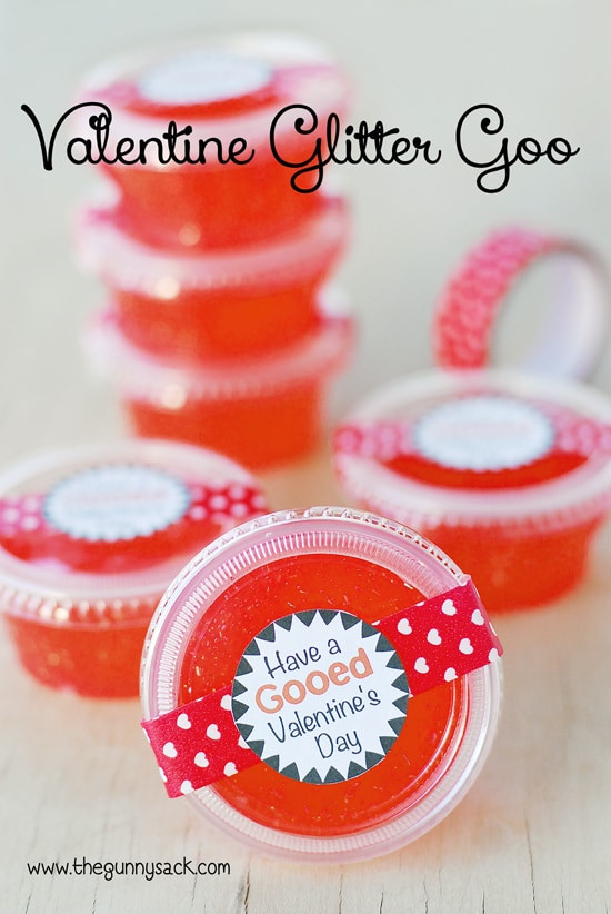 Valentine'S Day Creative Gift Ideas
 Valentine s Day Glitter Goo Recipe