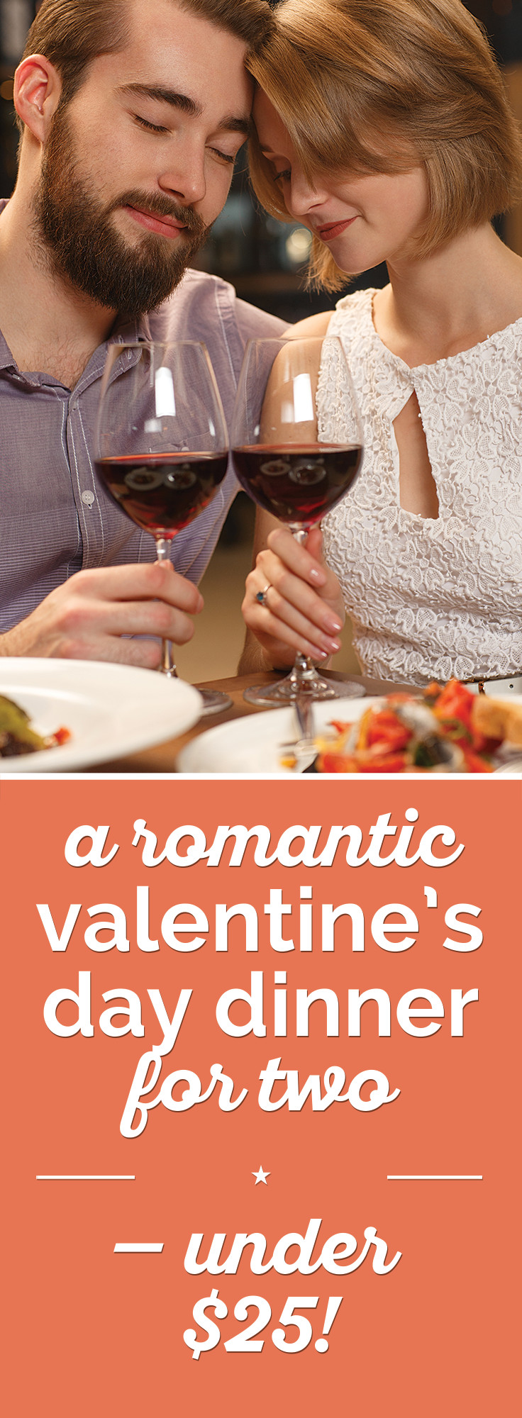 Valentine'S Day Dinners For Two
 A Romantic Valentine s Day Dinner for Two — Under $25