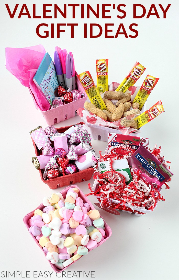 Valentine'S Day Gift Basket Ideas
 Simple Valentine s Day Gift Ideas Hoosier Homemade