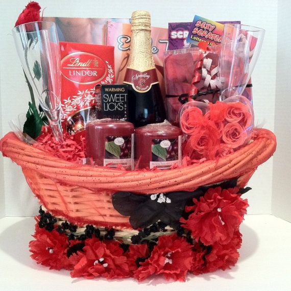 Valentine'S Day Gift Basket Ideas
 Love is in this Romantic Evening Gift Basket For Valentine