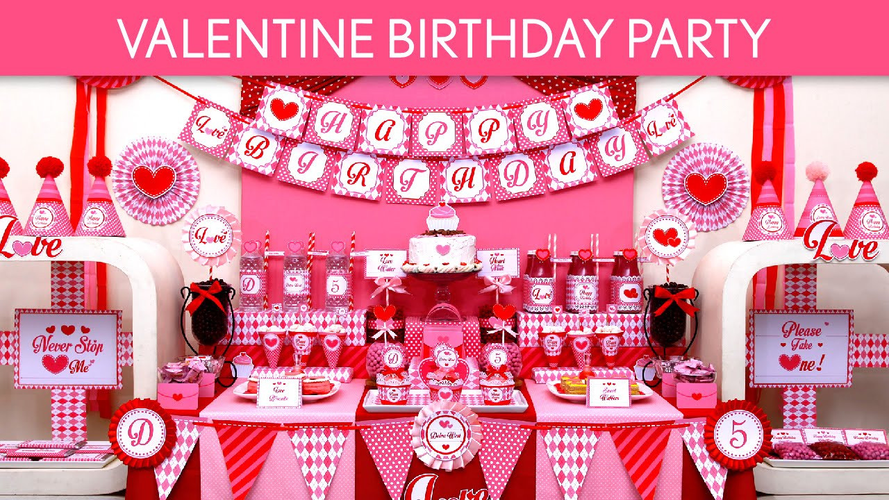 Valentines Birthday Gift Ideas
 Valentine Birthday Party Ideas Valentine B131