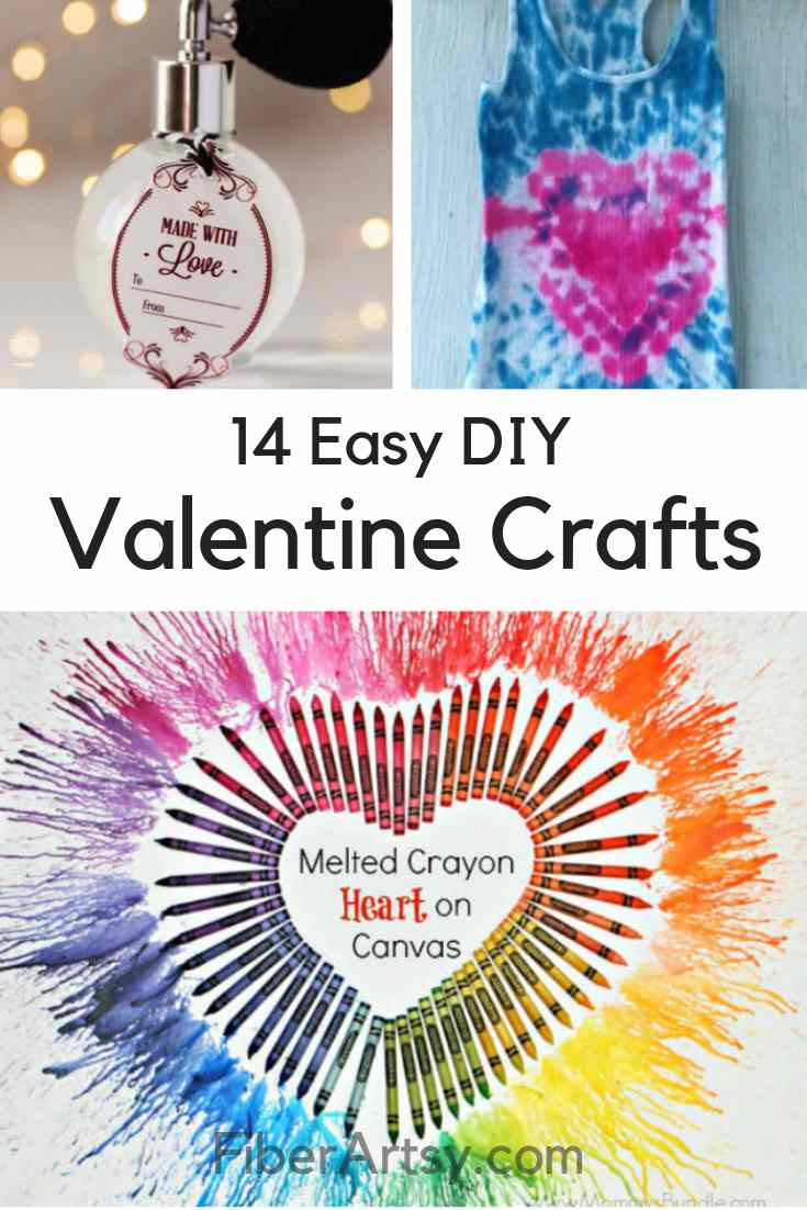 Valentines Craft Ideas For Adults
 Easy DIY Valentine Crafts for Adults FiberArtsy