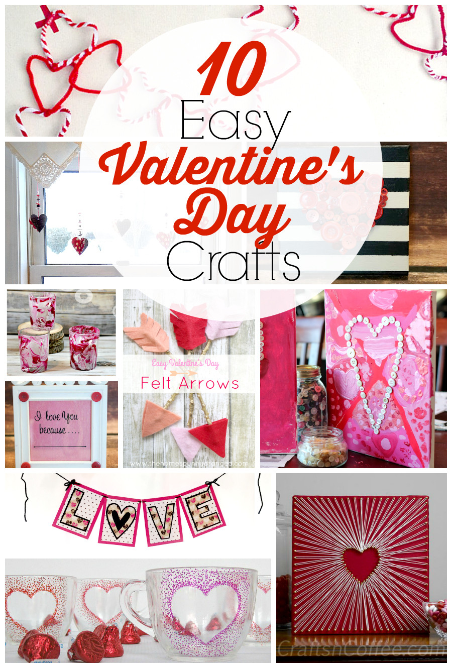 Valentines Craft Ideas For Adults
 10 Easy Valentine’s Day Crafts for Adults
