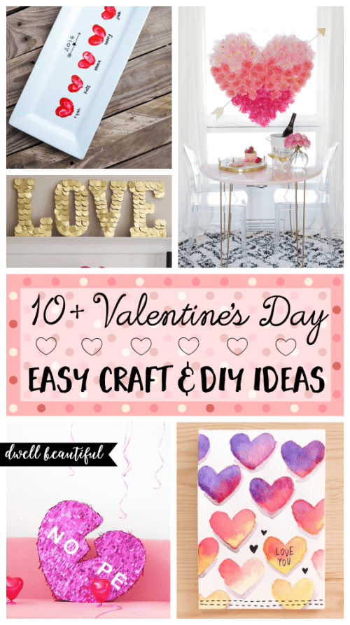 Valentines Craft Ideas For Adults
 10 Easy Valentine s Day DIY Craft Ideas for Adults
