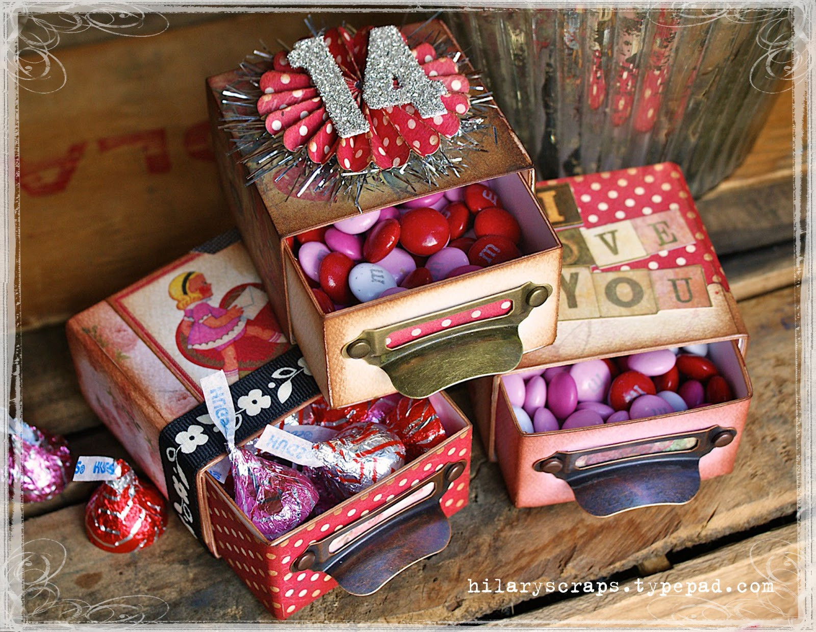 Valentines Day Candy Boxes
 Valentines Day Vintage Candy Boxes Sizzix Blog The