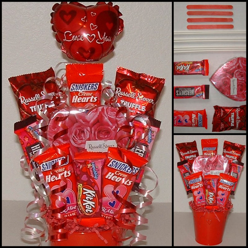 Valentines Day Candy Gifts
 Dollar Store Crafter St Valentine’s Day Candy Bouquet