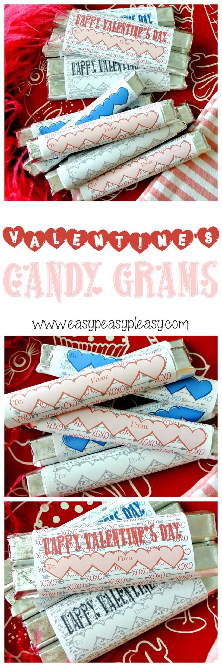 Valentines Day Candy Gram Ideas
 Free Printable Valentine s Day Candy Grams Easy Peasy Pleasy