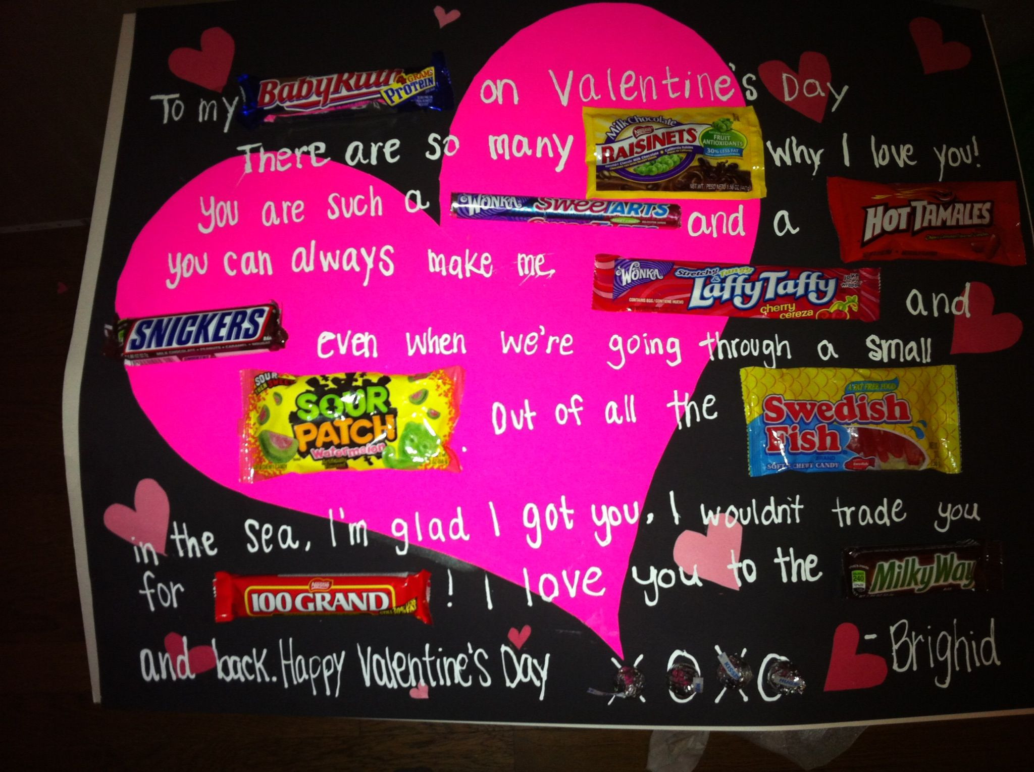 Valentines Day Candy Gram Ideas
 Valentines day candy gram DIY Pinterest