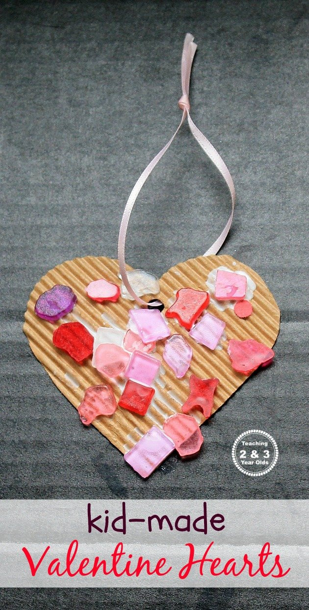 Valentines Day Craft Ideas For Preschoolers
 Simple Heart Craft for Preschoolers