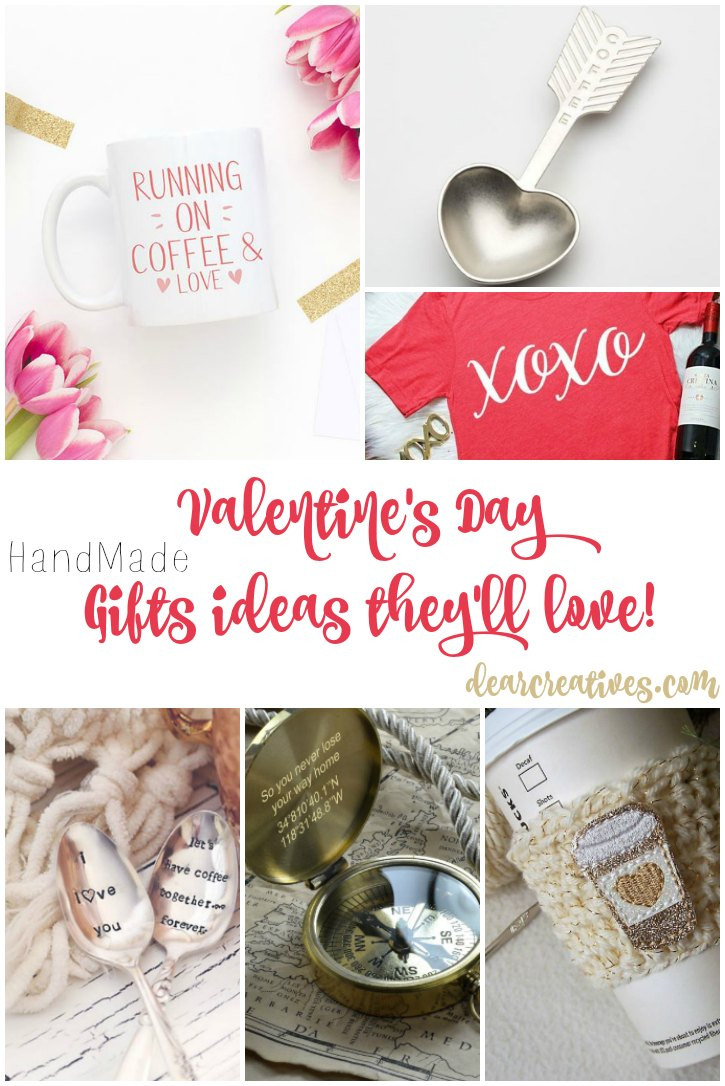 Valentines Day Gift Ideas Pinterest
 Gift Ideas Handmade Valentine s Day They ll Love Ideas