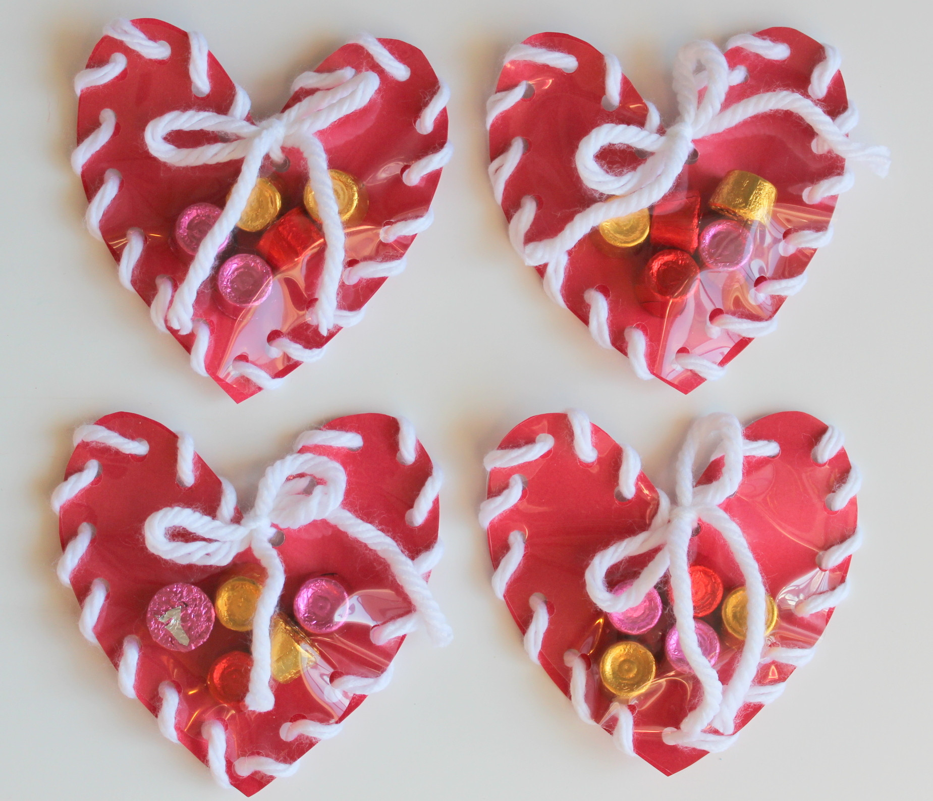 Valentines Day Kids Craft Ideas
 Lollydot Hand Sewn Paper Heart Valentine Craft for Kids