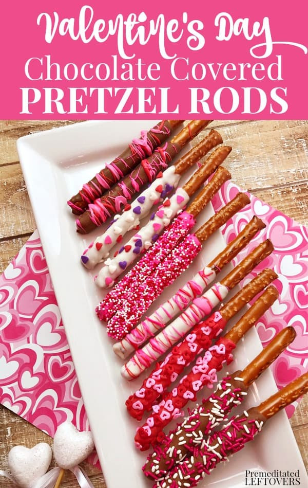 Valentines Day Pretzels
 Valentine s Day Chocolate Covered Pretzels Recipe