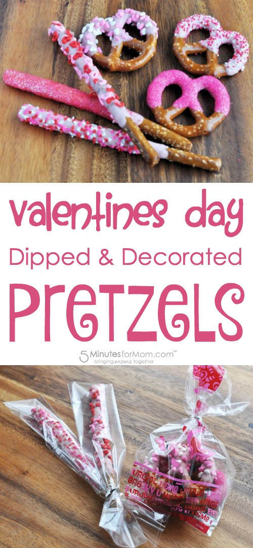 Valentines Day Pretzels
 Kid Friendly Dipped and Decorated Pretzels for Valentine s Day