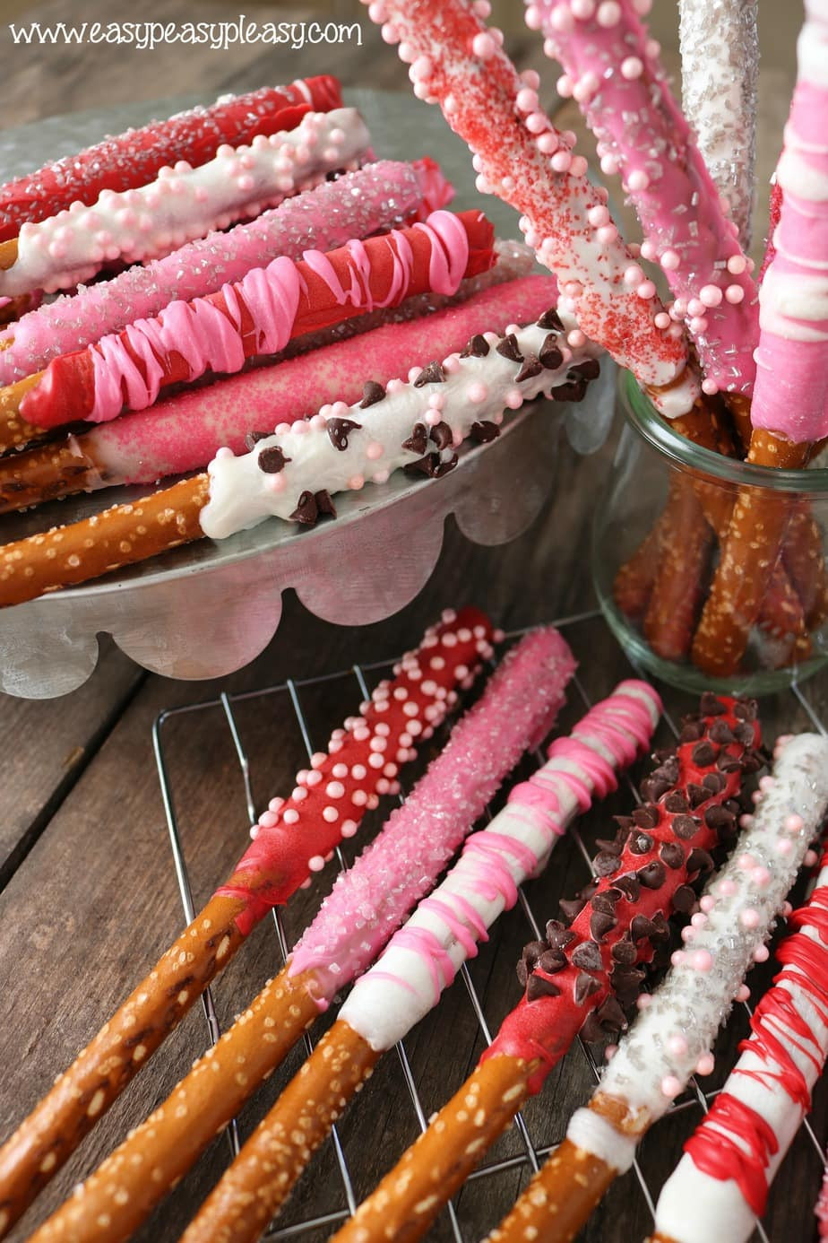 Valentines Day Pretzels
 Make Valentine Day Special with Pretzel Rods Easy Peasy