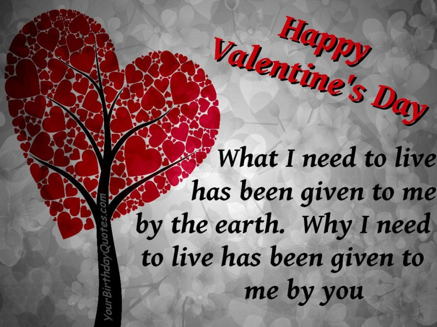 Valentines Day Quotes For Her
 Valentines Day Quotes For Her Him Parents and Friends