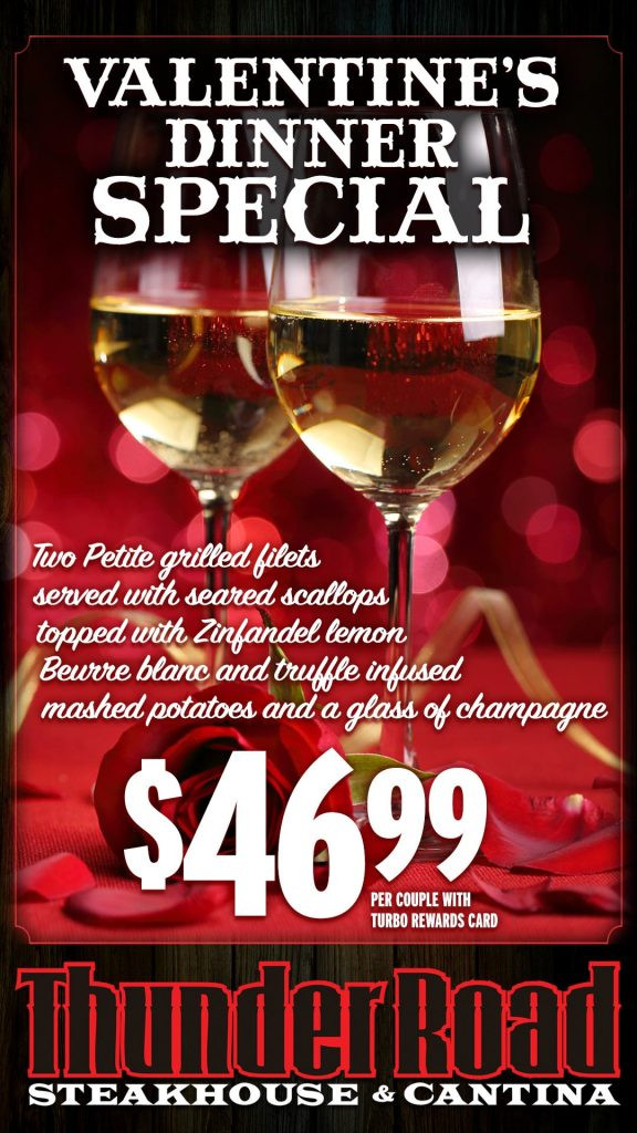 Valentines Dinner Deals
 Valentine s Dinner Special Route 66 Casino Hotel